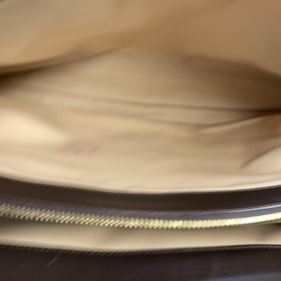 Celine Macadam Brown Tote Bag in Canvas with Gold hardware - Picture 8 of 12